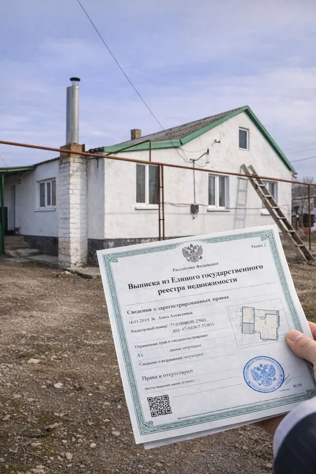 Выписка из ЕГРН на дом: признание права собственности в Крыму